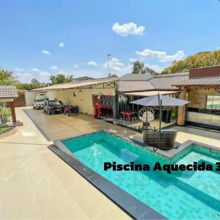 Linda Casa Na Eptg Com Lazer Completo - Brasilia Villa Exterior photo